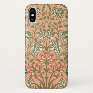 Capa Para iPhone Da Case-Mate William Morris Hyacinth Flor Rosa Art