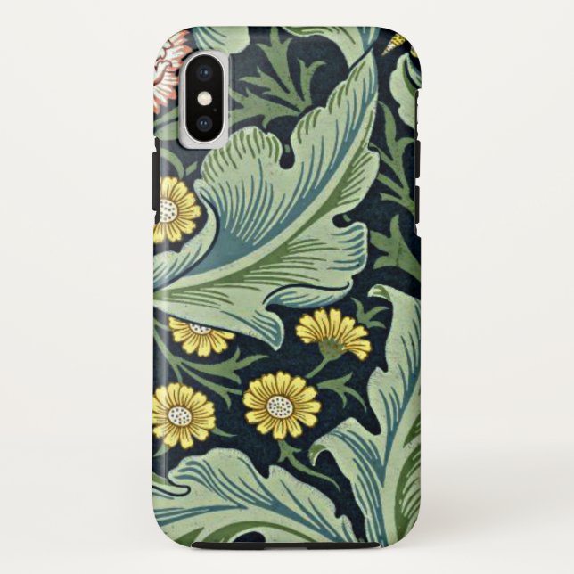 Capa Para iPhone, Case-Mate William Morris - Leicester, padrão floral (Verso)