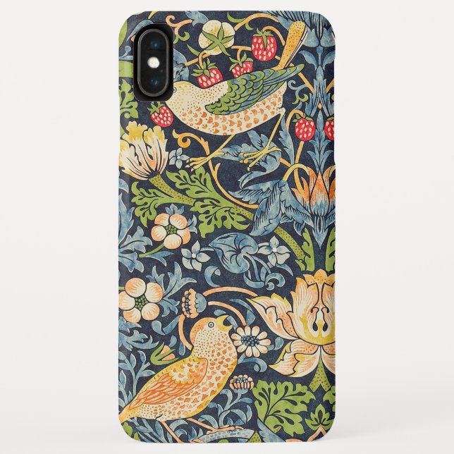 Capa Para iPhone, Case-Mate William Morris Strawberry Thief Padrão Floral (Verso)