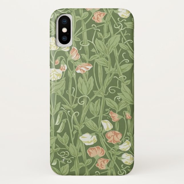 Capa Para iPhone, Case-Mate William Morris Sweet Pea Floral Design (Verso)