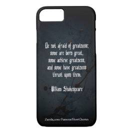 Capa iPhone 8/7 William Shakespeare - Grande