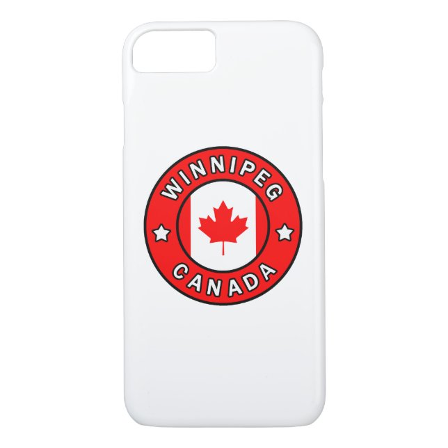 Capa Para iPhone, Case-Mate Winnipeg Canadá (Verso)