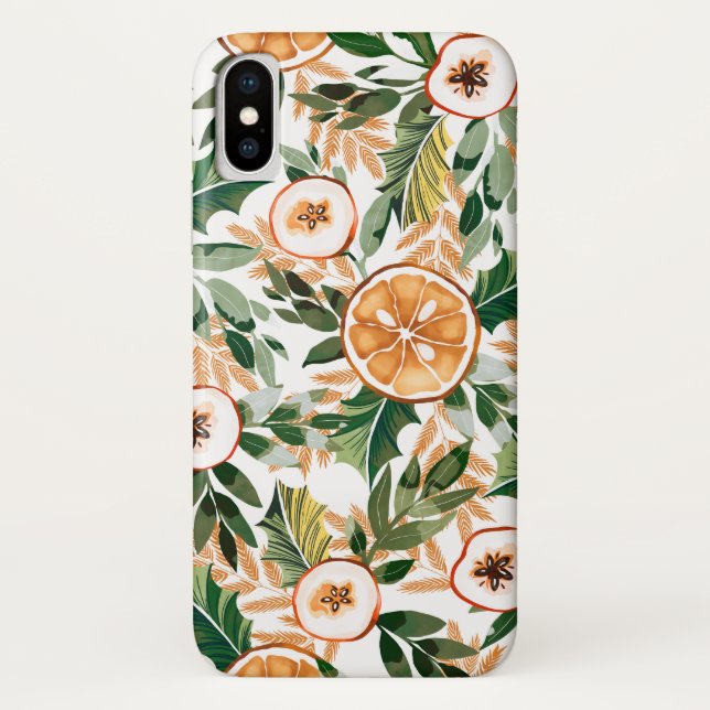 Capa Para iPhone, Case-Mate Winter_fruit_nature_22 (Verso)