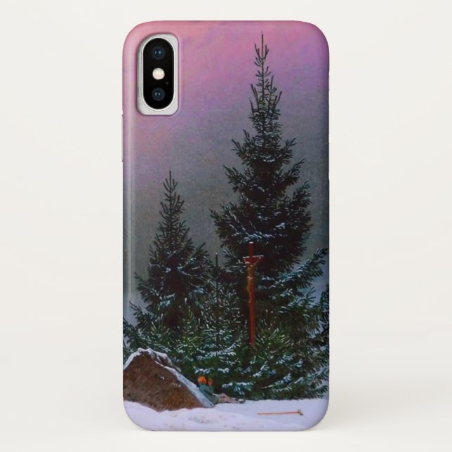 Capa Para iPhone, Case-Mate Winter Landscape Caspar David Friedrich (Verso)