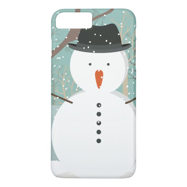 Capa Para iPhone, Case-Mate Winter Snowman (Verso)