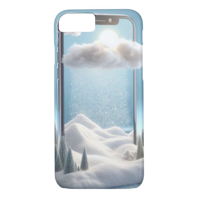 Capa Para iPhone, Case-Mate Wonderland de inverno em seu bolso (Verso)