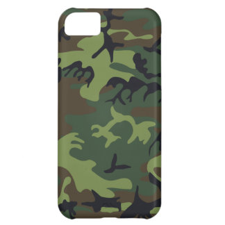 Capa Para iPhone 5C Woodland Camo
