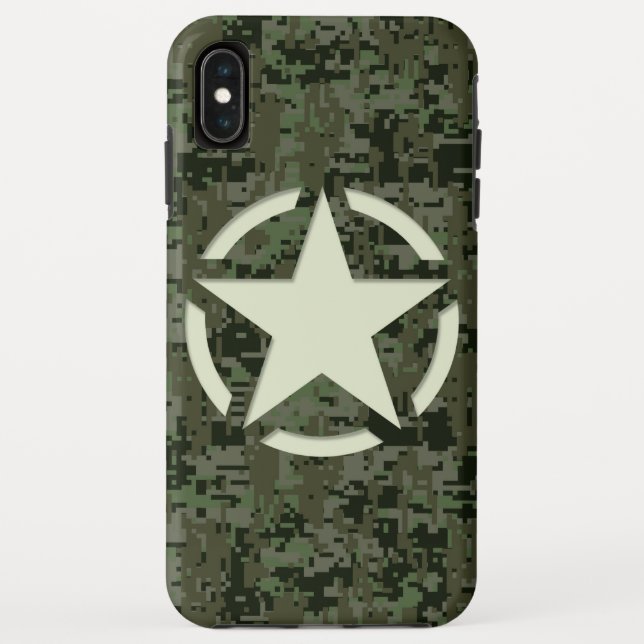 Capa Para iPhone, Case-Mate Woodland Digital Stencil (Verso)