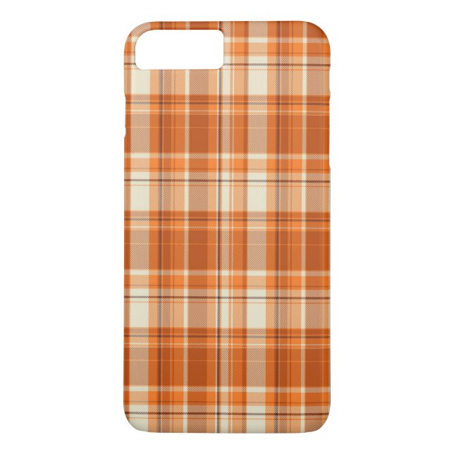 Capa Para iPhone, Case-Mate Xadrez alaranjada (Verso)