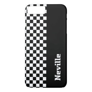 Capa iPhone 8 Plus/7 Plus Xadrez Bicolor Personalizado
