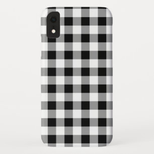 Capa Para iPhone Da Case-Mate Xadrez de Buffalo Preto e Branco