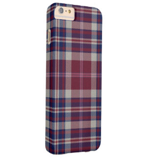 Capa Barely There Para iPhone 6 Plus Xadrez de Tartan do Loch da aproximação