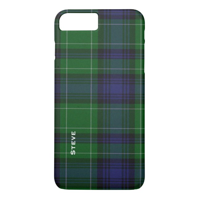 Capa Para iPhone, Case-Mate Xadrez do Abercrombie Clan Tartan iPhone 7 Plus Ca (Verso)