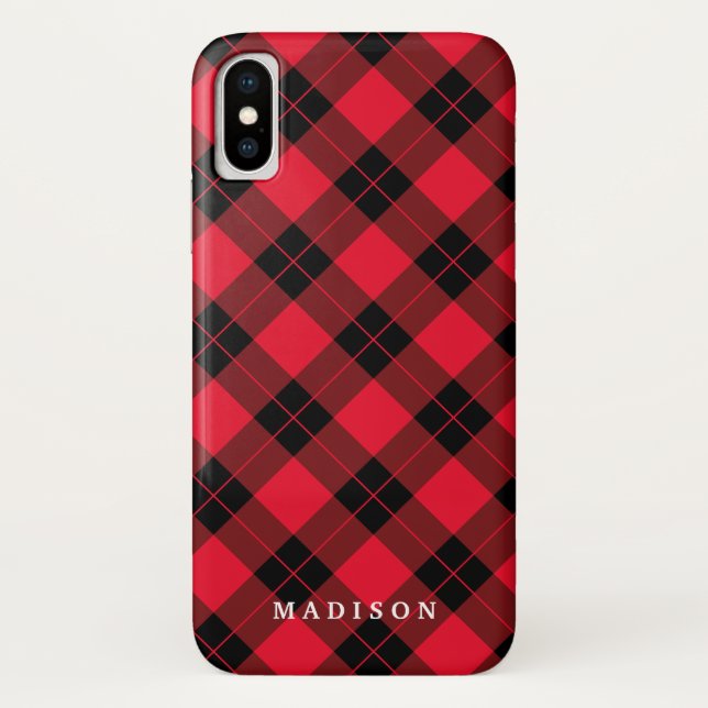 Capa Para iPhone, Case-Mate Xadrez elegante | (Verso)