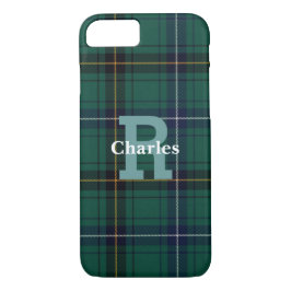 Capa Para iPhone Da Case-Mate Xadrez Henderson Tartan Monogrammed iPhone 7/8 Cas