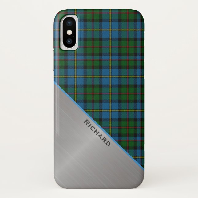 Capa Para iPhone, Case-Mate Xadrez MacLeod Tartan iPhone X Case (Verso)