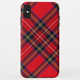 Capa Para iPhone Da Case-Mate Xadrez vermelha de Stewart tartan
