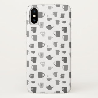 Capa Para iPhone Da Case-Mate Xícaras e canecas do tempo do chá