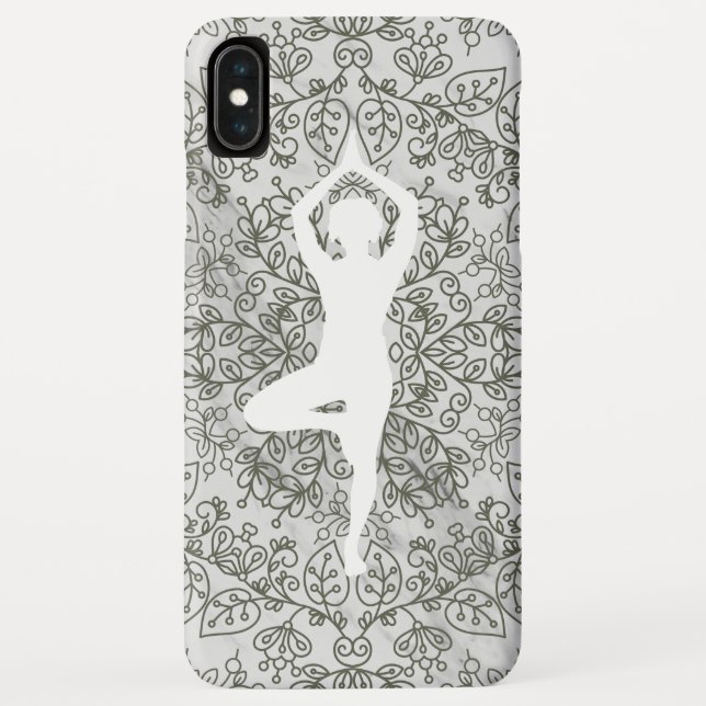 Capa Para iPhone, Case-Mate Yoga Pose Mandala (Verso)