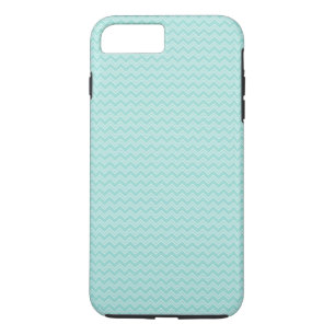 Capa Para iPhone Da Case-Mate Ziguezague azul e branco do ovo do pisco de peito