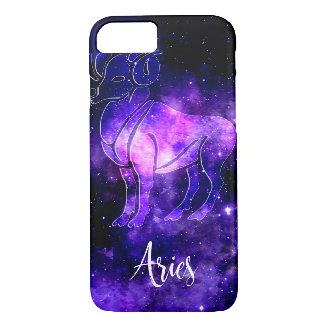 Capa Para iPhone, Case-Mate Zodiac: Aries Cell Phone Cobrir (Verso)