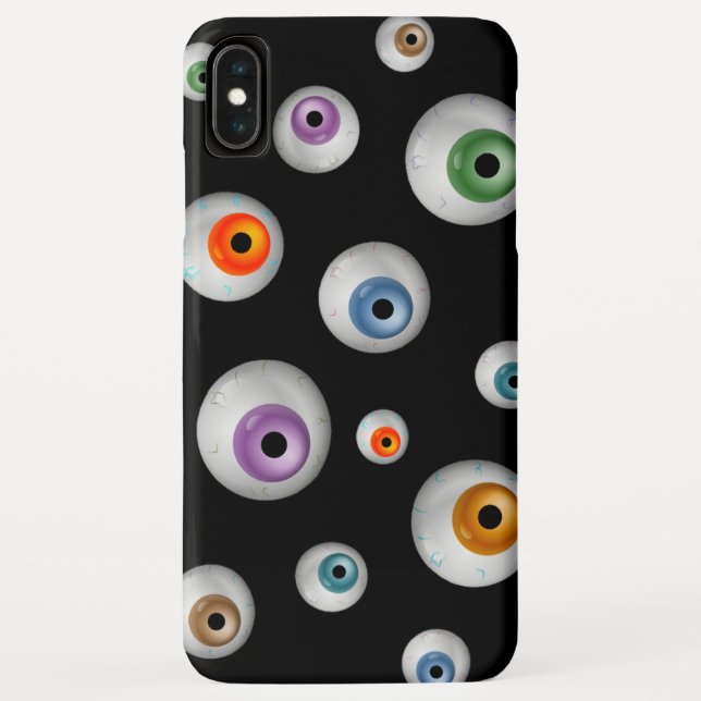 Capa Para iPhone, Case-Mate Zombie Bloodshot Olhos Negros (Verso)