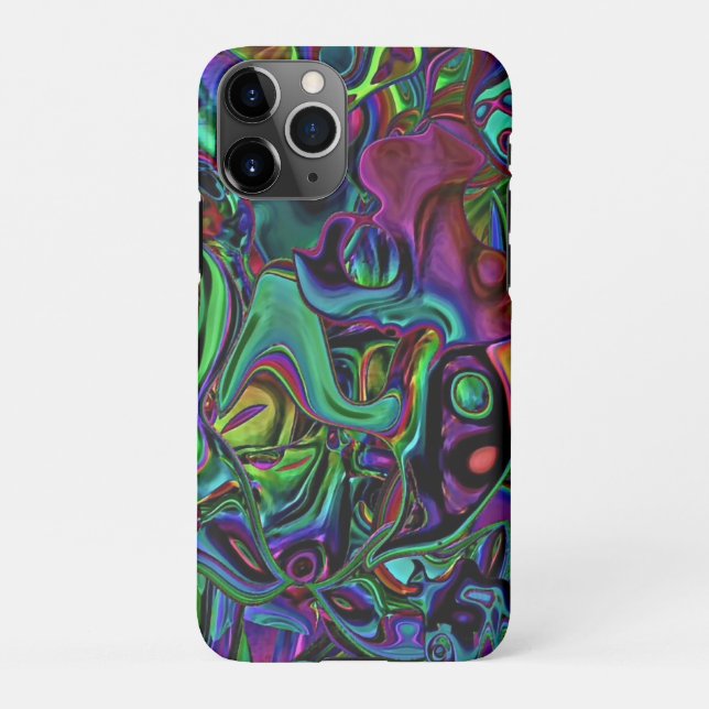 Capa Para iPhone Cérebro derretido (Verso)