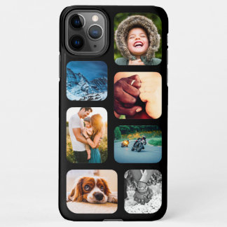 Capa Para iPhone Colagem de Fotos do iPhone11 Pro Máx 7 Arredondada