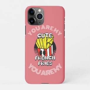 Capa Para iPhone Comida, Fritas Francesas Bonitas, Personalizar Pre