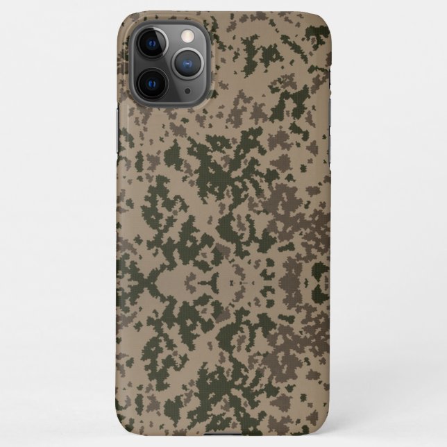 Capa Para iPhone Coque brun camouflage (Verso)