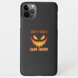 Capa Para iPhone Creep Vibes Dark Energy _ Trendy Horror Streetwear