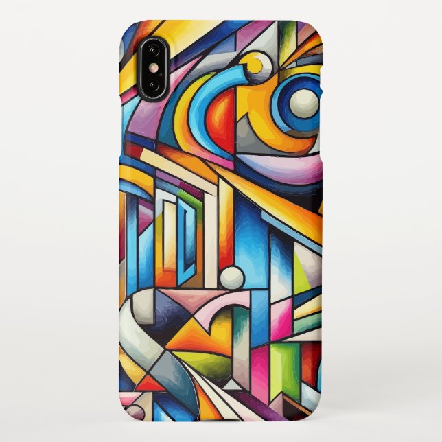 Capa Para iPhone Cubist Dreams Picasso-Inspired (Verso)