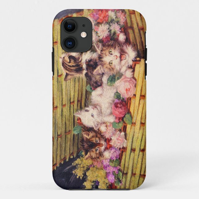CAPA PARA iPhone DA Case-Mate ねこと花束 (Verso)