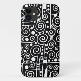 Capa Para iPhone Da Case-Mate 040512 - Black on White (Preto em branco)