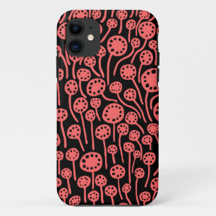 Capa Para iPhone Da Case-Mate 090512 Rosa tropical em preto