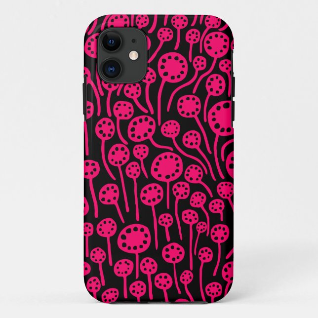 Capa Para iPhone Da Case-Mate 090512 Vermelho neon a preto (Verso)