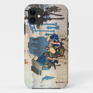 Capa Para iPhone Da Case-Mate 12. 三 島 宿, 広 Mishima-juku, Hiroshige, Ukiyo-e