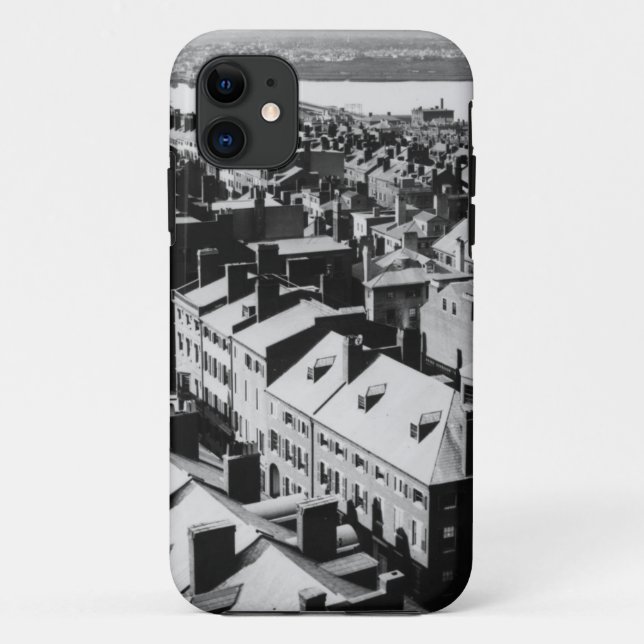 Capa Para iPhone Da Case-Mate 1859: A cidade de Boston, Massachusetts (Verso)