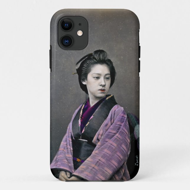 Capa Para iPhone Da Case-Mate 1870 Linda Mulher Japonesa (Verso)