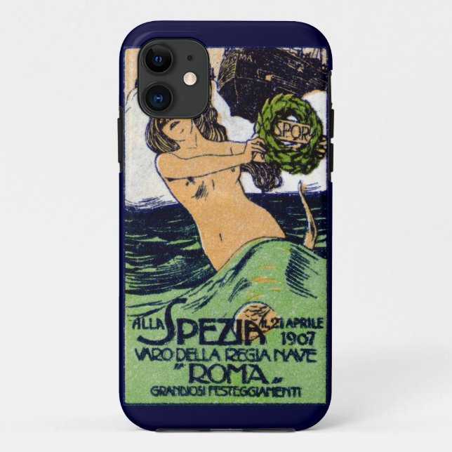 Capa Para iPhone Da Case-Mate 1907, navio de guerra italiano Roma (Verso)