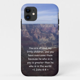 Capa Para iPhone Da Case-Mate 1 John 4:4
