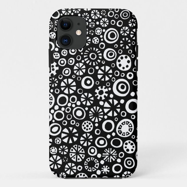 Capa Para iPhone Da Case-Mate 210712 - Preto e Branco (Verso)