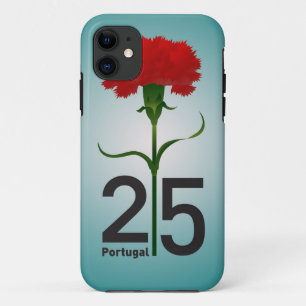 Capa Para iPhone Da Case-Mate 25 de abril, a Revolução dos Cravos, Portugal