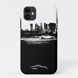 Capa Para iPhone Da Case-Mate 350Z Rolling Shot com o logotipo BrushAVE branco