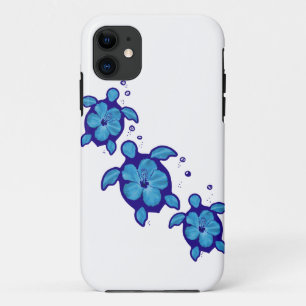 Capa Para iPhone Da Case-Mate 3 tartarugas azuis de Honu