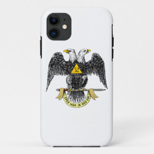 Capa Para iPhone Da Case-Mate 3ò Preto escocês Eagle do rito do grau