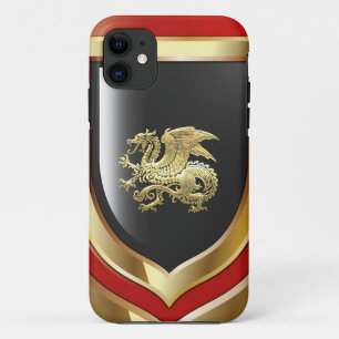Capa Para iPhone Da Case-Mate [400] Dragão islandês, Landvæ ttir [Dourado]