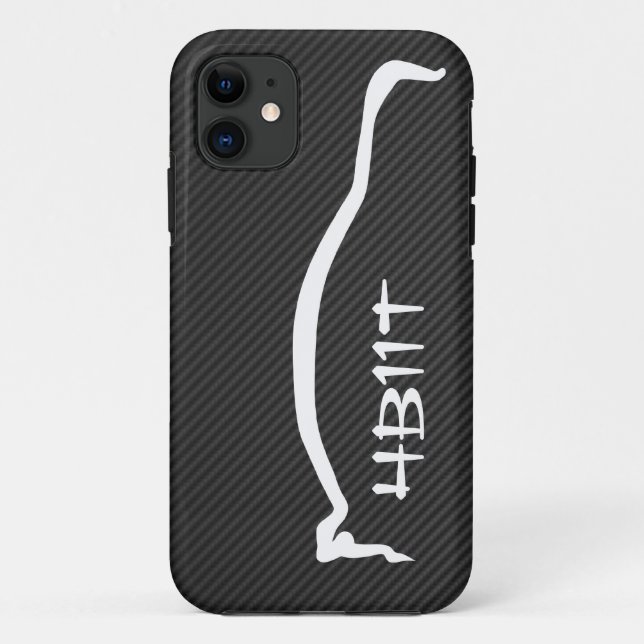 Capa Para iPhone Da Case-Mate "4B11T" silhueta do branco da evolução X (Verso)