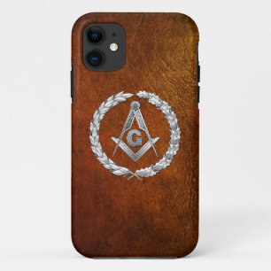Capa Para iPhone Da Case-Mate [68] Master Mason, 3º Grau [Prata]