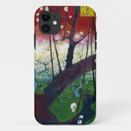 Capa Para iPhone Da Case-Mate A árvore de ameixa de florescência por Van Gogh